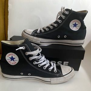 Black All Star High Top Converse